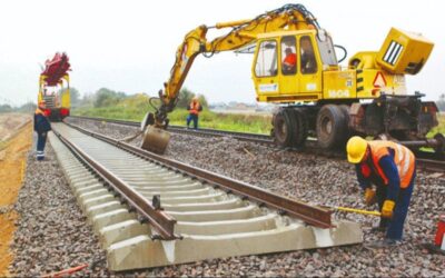 Raylar yandaş için döşeniyor