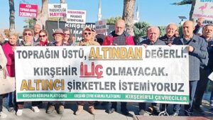 Kırşehir'de maden lobisi kazandı