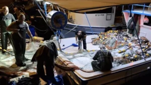 Sabahın ilk ışıklarıyla denize açılan balıkçılar limana servetle döndü