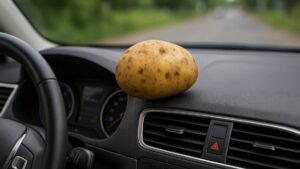 Aracınıza bir patates koyun faydasını görün