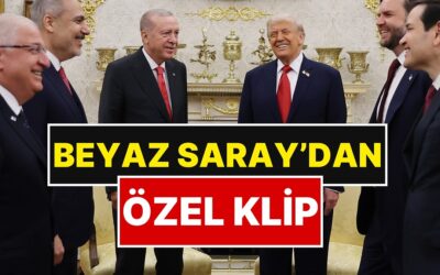 Beyaz Saray Paylaştı: Erdoğan ve Trump İçin Özel Klip Hazırlandı!