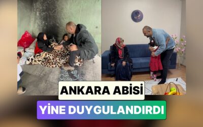 Ankara Abisi Köprü Altında Yaşamını Sürdürmeye Çalışan Aileyi Yeni Yuvalarına Kavuşturdu
