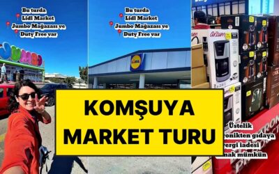 Türkiye’den Komşuya 39 Euroya Günübirlik Market Turu Başladı