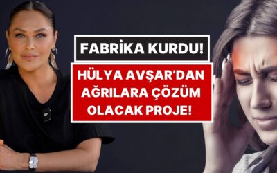 Hülya Avşar Yeni Sektöre Girdi: Migrene, Romatizmaya ve Diz Ağrılarına Karşı Giyilebilir Kumaşlar!