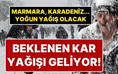 Kar Ne Zaman Yağacak? Meteoroloji Uzmanından Kar Yağışı İçin Tarih Verdi