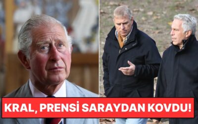 Epstein&apos;in Arkadaşıydı: Kral Charles, Prens Andrew&apos;ın Malikane ve Unvanını Elinden Aldı