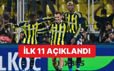 Fenerbahçe&apos;nin Viktoria Plzen Karşısında İlk 11&apos;i Belli Oldu
