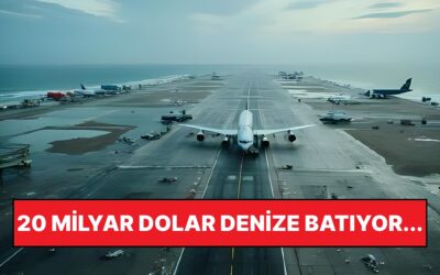 Dünyanın En Büyük Yatırımı Çöküyor: Japonya&apos;nın 20 Milyar Dolarlık Yüzen Havalimanı Denize Batıyor