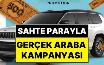 Sahte Parayla &apos;Gerçek Jeep&apos; Almak Mümkün! Monopoly ile Jeep Firmalarının Eğlenceli İndirim Kampanyası