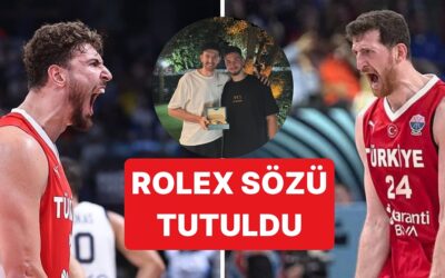 12 Dev Adam&apos;da Alperen Şengün, Ercan Osmani&apos;ye Verdiği Rolex Sözünü Tuttu
