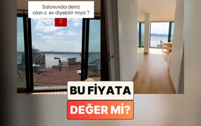 İstanbul&apos;da Kirasıyla Dudak Uçuklatan Deniz Manzaralı Ev Sosyal Medyada Gündem Oldu