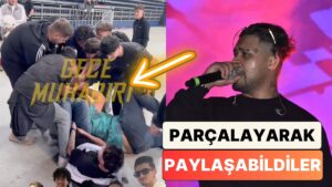 Parçalayarak Paylaştılar: LVBEL C5&apos;in Hayranlarına Attığı Deri Ceket Arbedeye Sebep Oldu