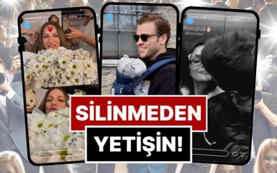 Silinmeden Yetişin: 7-13 Aralık'ta Ünlülerin Paylaştığı "Kaçarsa Yazık Olur" Temalı Instagram Hikayeleri