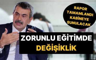 Milli Eğitim Bakanı Yusuf Tekin Açıkladı: Zorunlu Eğitim Süresinde Değişiklik!