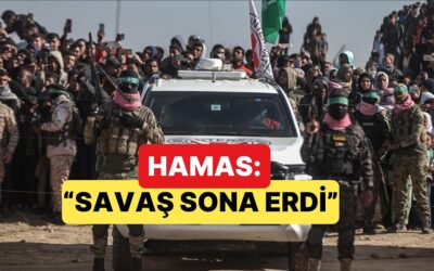 Hamas, ABD ve Arabulucu Ülkelerden Garanti Aldıklarını Söyleyerek &quot;Savaş Sona Erdi&quot; Dedi