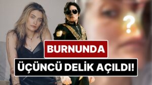 Michael Jackson&apos;ın Kızı Paris Burnunda Uyuşturucu Kullanmaktan Açılan Üçüncü Deliği Paylaştı!