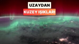 Astronot Zena Cardman Uzaydan Kuzey Işıklarının Videosunu Yayınladı