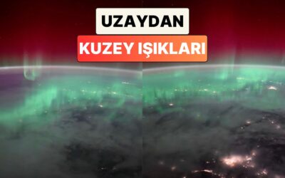 Astronot Zena Cardman Uzaydan Kuzey Işıklarının Videosunu Yayınladı