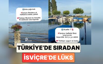 Bir İçerik Üreticisi Türkiye&apos;de Çok Sıradan Olup İsviçre&apos;de Lüks Olan Şeyleri Paylaştı