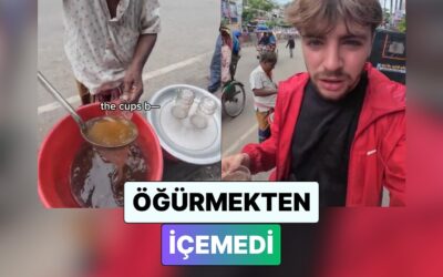 Kendi Kaşındı: Hindistan&apos;da Sokakta Satılan Bir İçeceği Satın Alan Genç Öğürmekten İçemedi