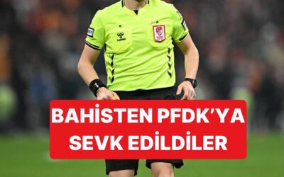 TFF, Bahis Oynadıkları İddia Edilen 152 Hakemin PFDK'ya Sevk Edildiğini Açıkladı