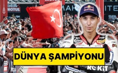 Rakibi Kaza Yaptırmıştı: Milli Motosikletçi Toprak Razgatlıoğlu Şampiyon Oldu