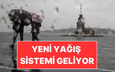 Meteoroloji Uzmanı Açıkladı: Hafta Sonu Yeni Yağışlı Hava Dalgası Gelecek, Sıcaklıklar Düşecek