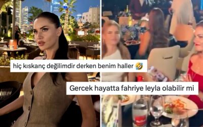 Fahriye Evcen&apos;in Katıldığı Etkinlikte Telefonundan Kocası Burak Özçivit&apos;i Gösterdiği İddiası X&apos;te Dile Düştü