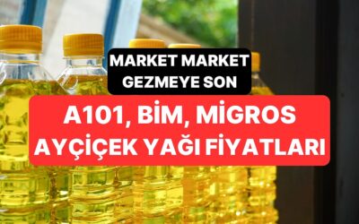 En Ucuz Ayçiçek Yağı Hangi Markette? 13 Ekim 2025 A101, BİM, Migros Güncel Ayçiçek Yağı Fiyatları
