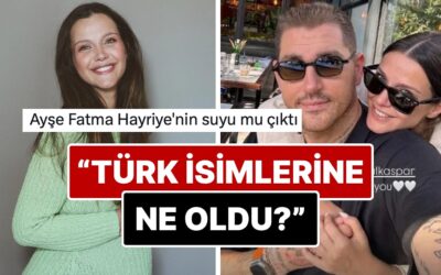 İrem Helvacıoğlu ve Ural Kaspar&apos;ın Kızlarına Koydukları İsim X&apos;te Goygoyculara Büyük Malzeme Çıkardı!