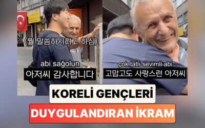 Kore&apos;de Askerlik Yapan Türk Bir Esnafın Koreli Turistlere Yaptığı İkram Duygulandırdı