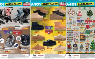 A101&apos;e Dyson Hava Temizleyici Geliyor! 27 Kasım 2025 İnternete Özel Aldın Aldın Kataloğu