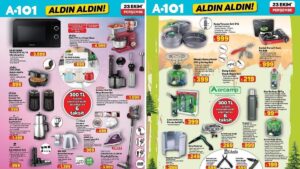 A101'e Çantalı Portatif Ocak Geliyor! 23 Ekim 2025 A101 Aldın Aldın Kataloğu