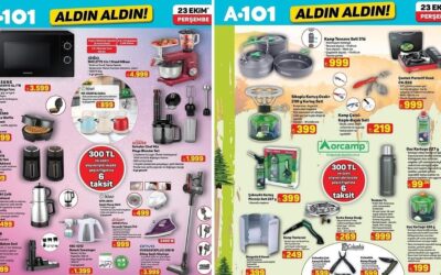 A101&apos;e Çantalı Portatif Ocak Geliyor! 23 Ekim 2025 A101 Aldın Aldın Kataloğu