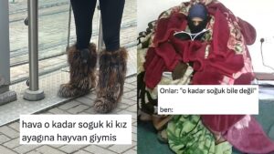 Aniden Soğuyan Havaları Kendine Göre Tanımlayan Goygoycular