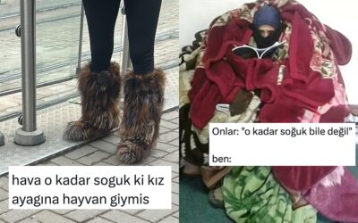 Aniden Soğuyan Havaları Kendine Göre Tanımlayan Goygoycular