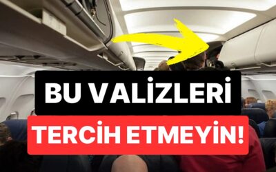 Uçuş Görevlisi Uyardı: Uçakta Bu Tarz Valizler Tercih Etmeyin