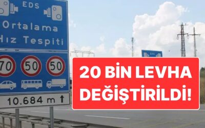 Kara Yollarında Yeni Levhalar Yer Almaya Başladı: Hız Sınırı Levhaları Tek Tip Hale Getirildi
