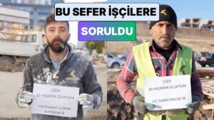 Çorum&apos;da İnşaat İşçilerine Tekrar 20 Yaşında Olsalardı Neyi Farklı Yapmak İsteyecekleri Soruldu