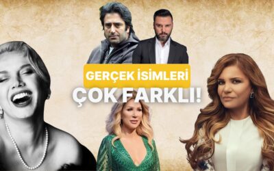 Bu Şarkıcıların Gerçek İsimlerini Tahmin Edebilecek misin?
