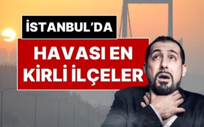 İstanbul’da Havası En Kirli ve En Temiz İlçeler: İki Yılda 127 Bin Kişi Kirli Havadan Öldü!