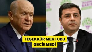 Selahattin Demirtaş&apos;tan Özgür Özel ve Devlet Bahçeli&apos;ye Teşekkür Mektubu