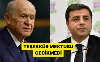 Selahattin Demirtaş&apos;tan Özgür Özel ve Devlet Bahçeli&apos;ye Teşekkür Mektubu