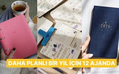 2026'da Daha Planlı Olmanızı Sağlayacak 12 Ajanda