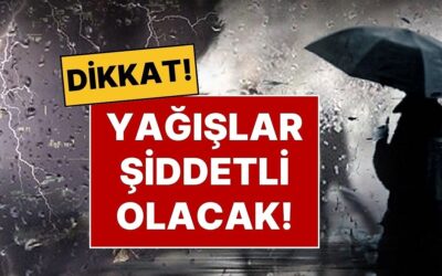 22 Ekim Çarşamba Hava Durumu: Meteoroloji Uyardı! Ani Sel ve Su Baskınlarına Dikkat