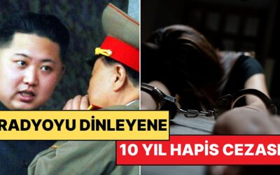 Kuzey Kore Yine Şaşırtmıyor: İki Saatlik Yasak Radyo Yayınını Dinleyen Hapse Girebilir!
