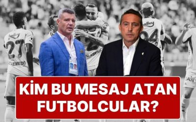 Fenerbahçe’de İlginç Olay: İki Futbolcu Maçtan Önce Gazeteciye Mesaj Attı
