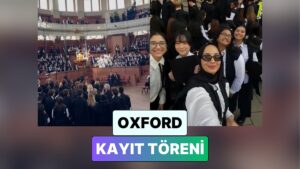 Harry Potter Sahnesi Gibi: Oxford&apos;da Eğitime Başlayan Bir Türk Okulun Kayıt Törenini Paylaştı