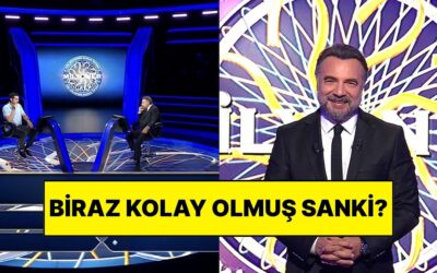 Kim Milyoner Olmak İster’de Sorulan 100 Bin TL Değerindeki Soru Kolaylığıyla Akıl Tutulması Yaşattı