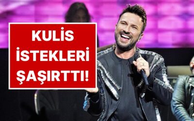 6 Yıl Aradan Sonra İstanbul&apos;da Konser Vermeye Hazırlanan Tarkan, Kulis İstekleriyle Mütevazılığını Konuşturdu